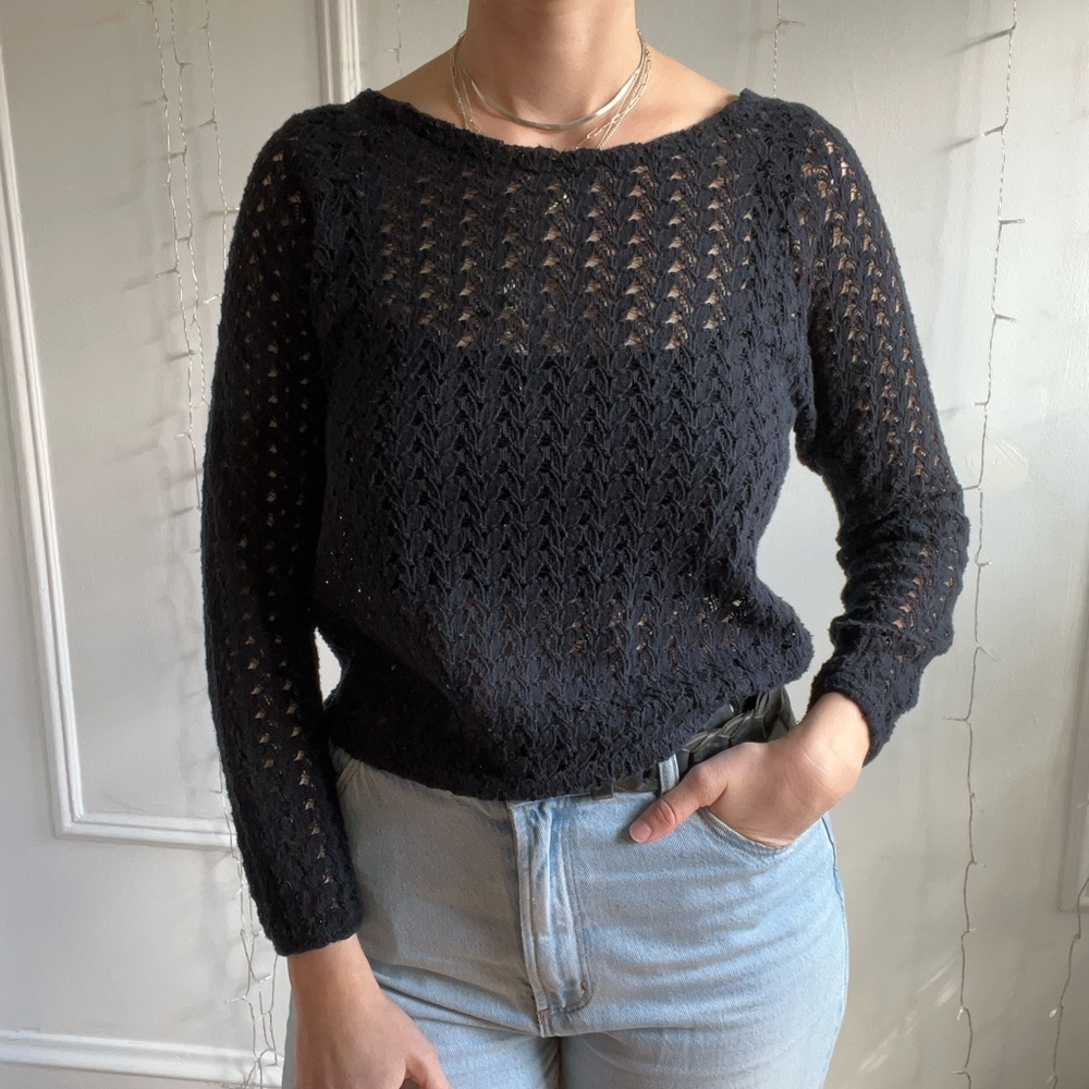 American Apparel Lace Top